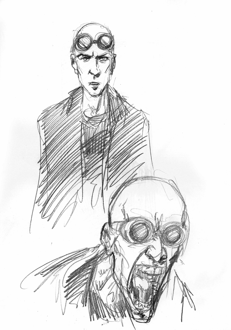 Illustration for article titled The superhuman concept art from Darick Robertson's The Boys